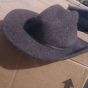 Wool cowboy hat,. Goodfellow is a brand thats been out for years. L/XL